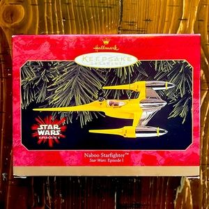 Star Wars Naboo Starfighter Keepsake ornament